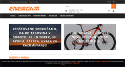 Desktop Screenshot of energijabikes.com